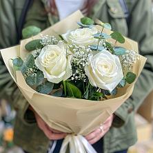 Букет Нежные грёзы в Кулебаки Букет цветов из: Розы в Кулебаки