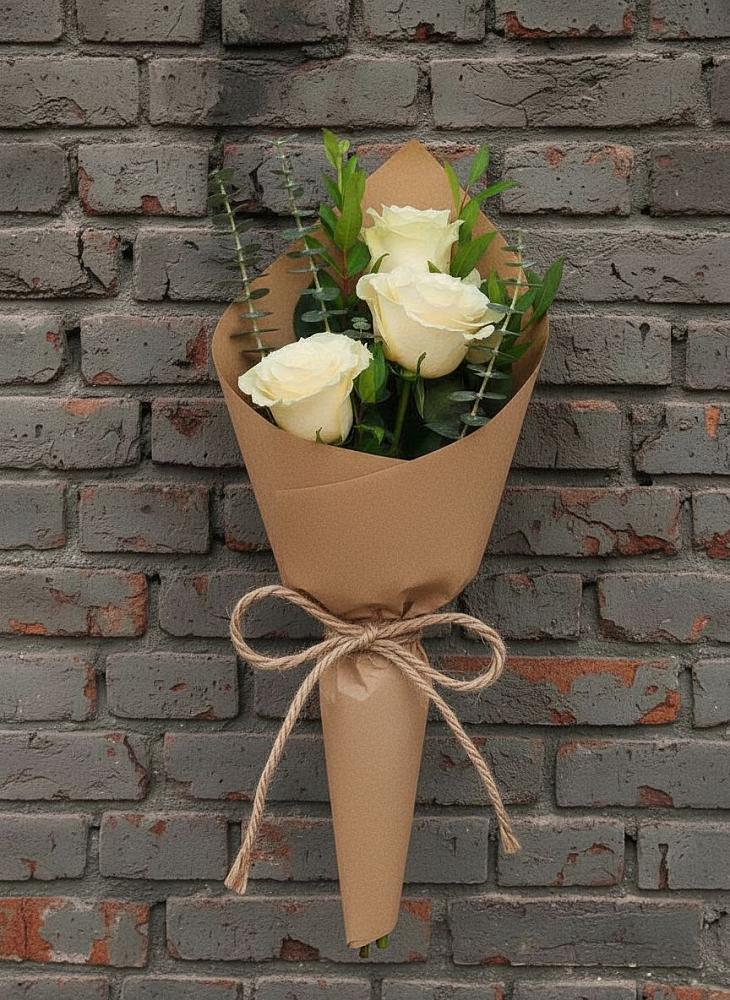 Букет из 3 роз в Кулебаки Букет цветов из: Розы в Кулебаки